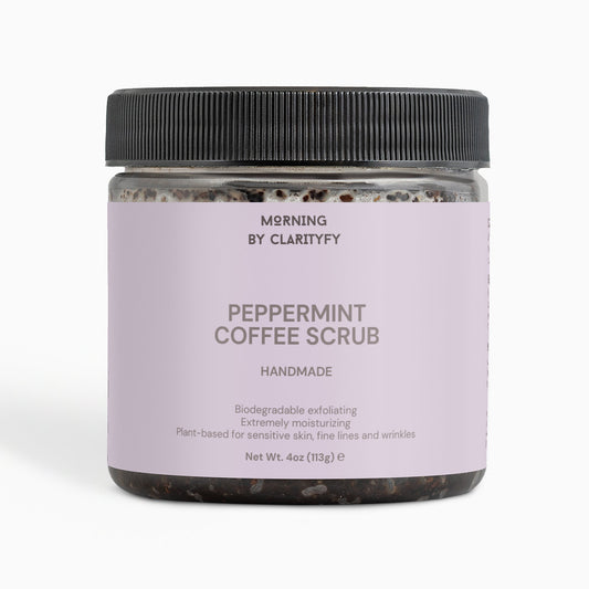 Peppermint Coffee Scrub | Clarityfy